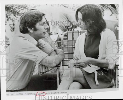 1973 Press Photo Actors Topol and Claire Bloom - kfp11346