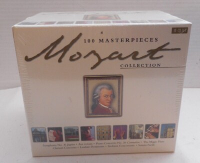 Mozart 100 Masterpieces 10-CD Collection music Box Set Factory Sealed NEW