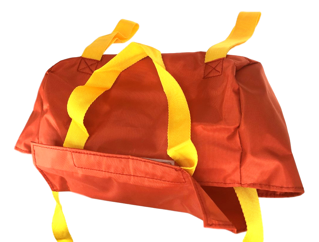 Pactrade Marine Inflatable Boat Kayak Emergency 4-Step Orange Folding Ladder Bag