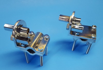 6 Meter Rotating Ham Radio HamStick Dipole Antenna w/ 2 WHF-6 Antennas & Mount