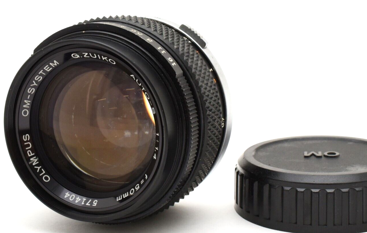 専用‼️OLYMPUS G.ZUIKO AUTO-S 1:1.4  f=50mm Review of Olympus OM-System G.Zuiko Auto-S 1:1.4 f=50mm | Happy