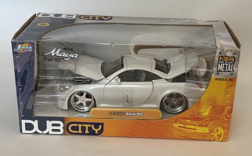 Lexus DUB Edition ブラックミニカー JADA DUB CITY LEXUS SC430 BLACK 1:24 DIECAST MODEL CAR #83