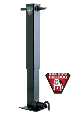 スラッパSS Jake Bullock Bulldog Tandem 2-Speed 12,000 lbs Square Trailer Jack Drop