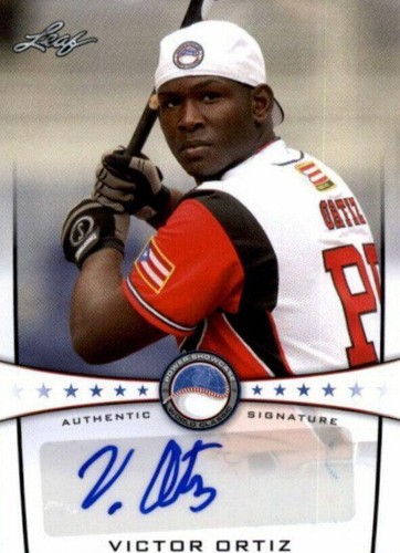 2013 Leaf Power Showcase - Victor Ortiz #PSA-VO1