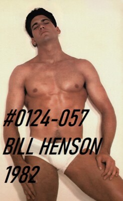 VINTAGE MALE PORTRAIT #0124-057 -bill henson 1982 -free shipping in usa