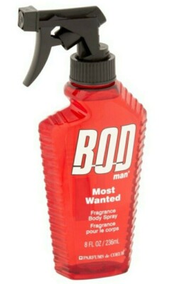 BOD Man Most Wanted Fragrance Body Spray, 8 oz
