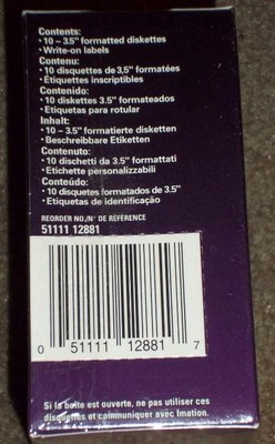 20 NIB FACTORY SEALED IMATION 3M 2HD IBM FORMATTED FLOPPY DISKETTES