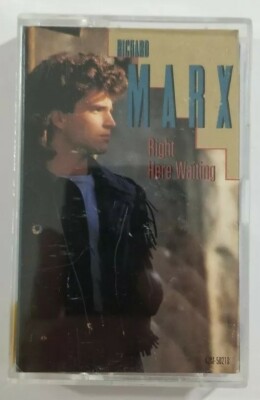 Richard Marx Right Here Waiting Cassette Tape Single 1989 Capitol Records