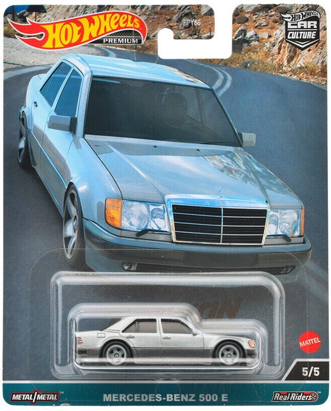 ホットウィール　メルセデスベンツ　500E Mercedes Benz 500E b78644b6c0f41cde37e3c186f4f063
