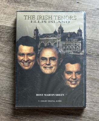 The Irish Tenors - Ellis Island (DVD, 2001) Ronan Tynan, Martin Sheen NEW SEALED