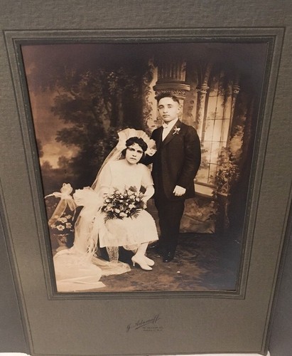 Antique Photo In Cabinet Card From Early 1900's Rare Excellent Condition 8of14