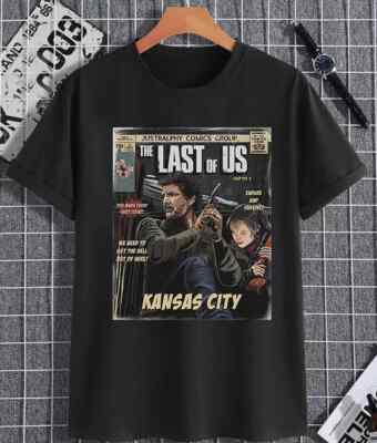 The last of us Pedro Pascal vtg poster shirt