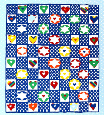 Barbara Kohl Heart And Soul 1970's Silkscreen Poster 30 x 24