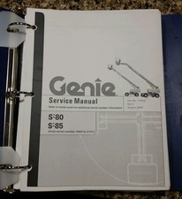Genie service manual Z-135 / 70 106783 | eBay