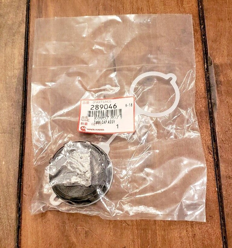 NEW Genuine Maruyama Gas Cap Fuel Cap w/Gasket BL55 BL85 H23DR 289046 OEM