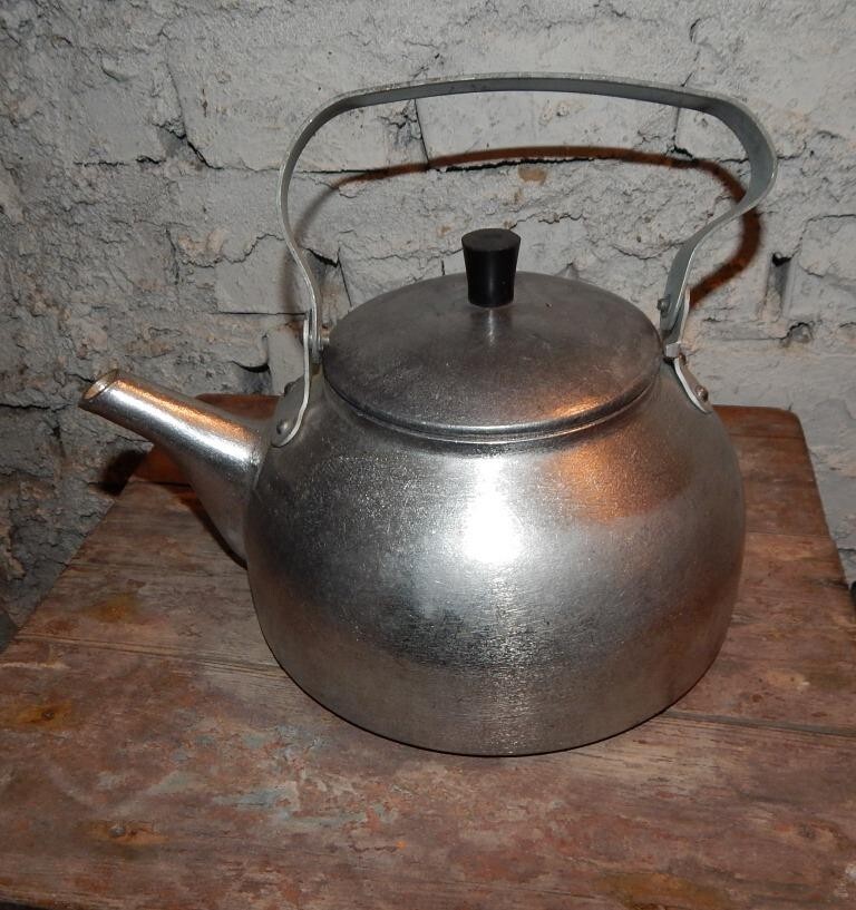 3556-P サモワール レトロ 湯沸かし器 MEDE IN USSR Russian Samovar, Brass, Antique, Traditional Tea Kettle