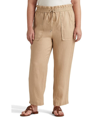Women's ralph lauren linen pants sale