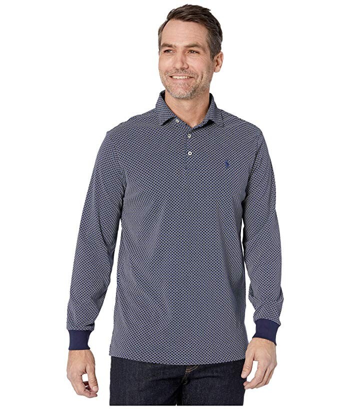 Polo Ralph Lauren Men's L Classic-Fit Foulard-Print Polo