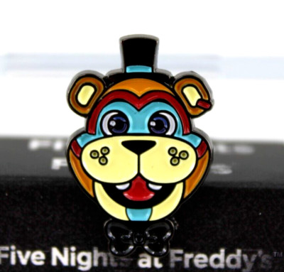 Five Nights At Freddys Glamrock Freddy Enamel Pin 1.25'' Security Breach 2024 New