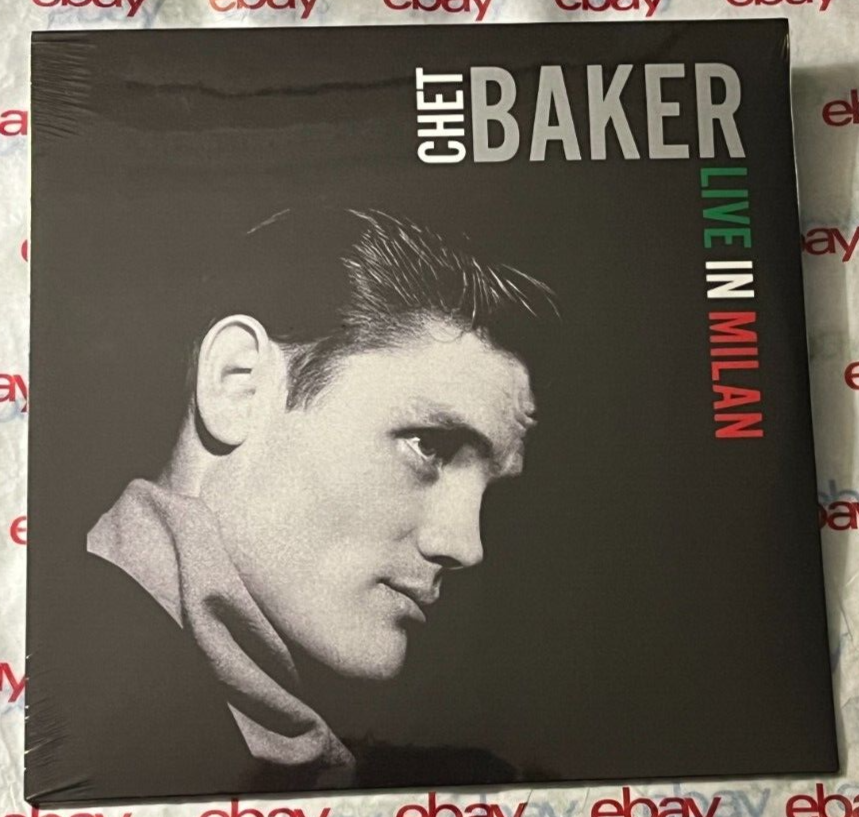 CHET BAKER - LIVE in Milan ~ ERMITAGE 12506 (sealed) Reissue