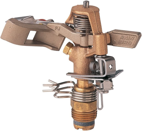 Rain Bird 25PJDAC Brass Impact Sprinkler, Adjustable 20? - 360? Pattern, 20 -...