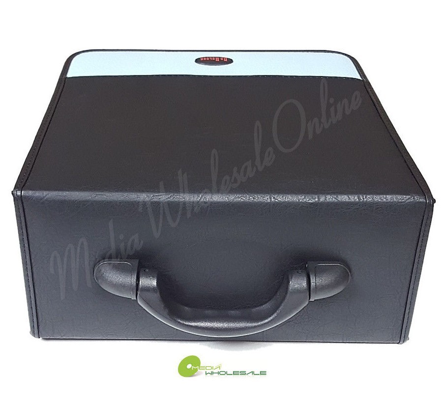 320 Discs Portable CD DVD Wallet Holder Bag Case Album Organizer Media Storage