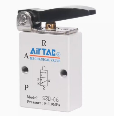 1pcs AirTAC Mechanical Valve S3DM5 S3D06 S3D08