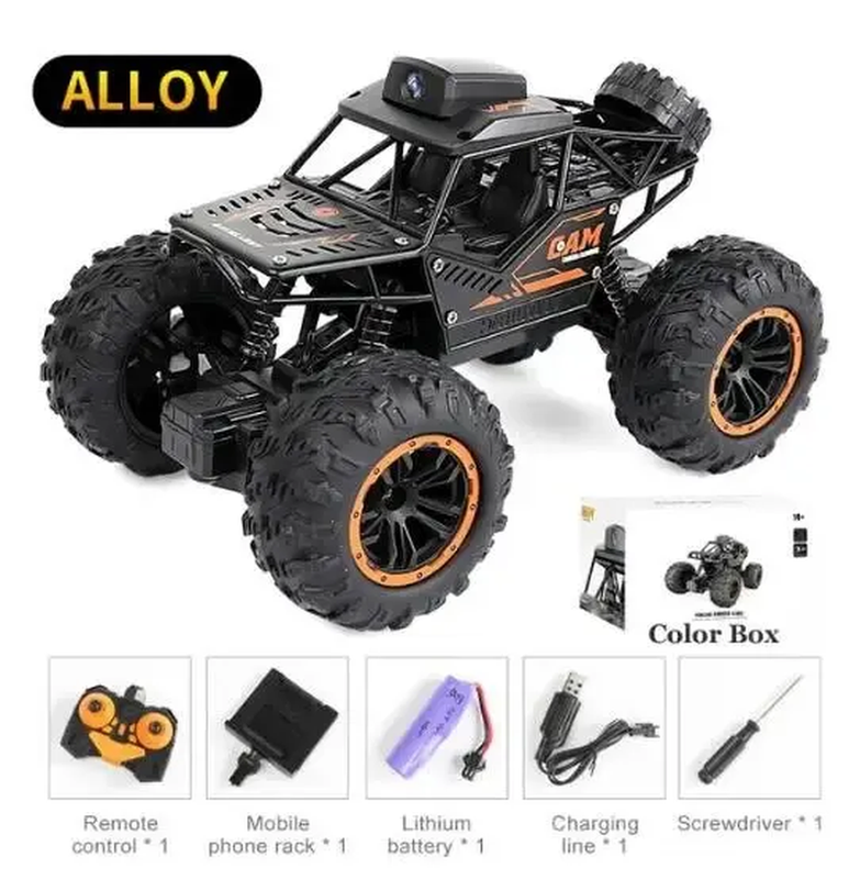 Rc Car with HD 720P WIFI FPV Camera Off-Road Remote Control Stunt Car 1:18 2.4G