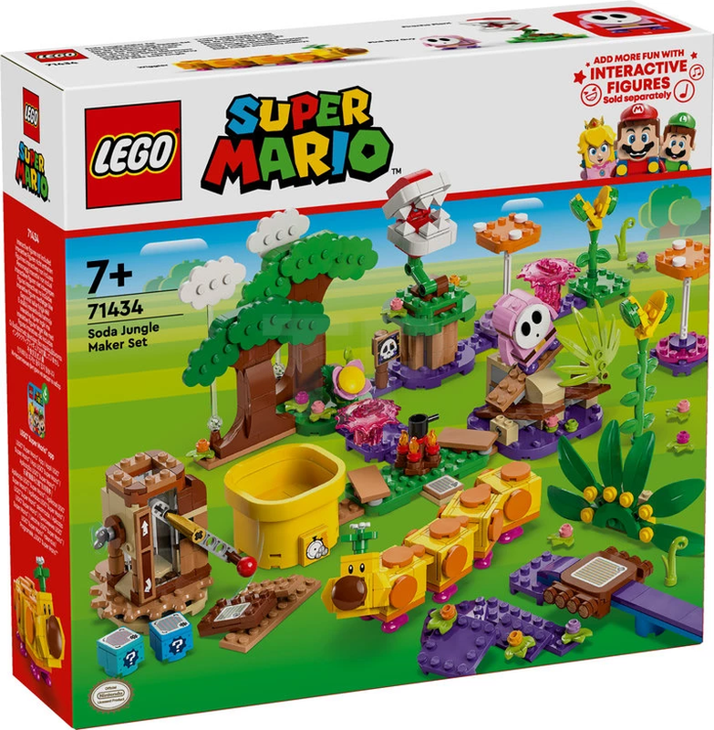 ヤス90 2024 Soda Jungle Maker Set | 71434 | LEGO Super Mario
