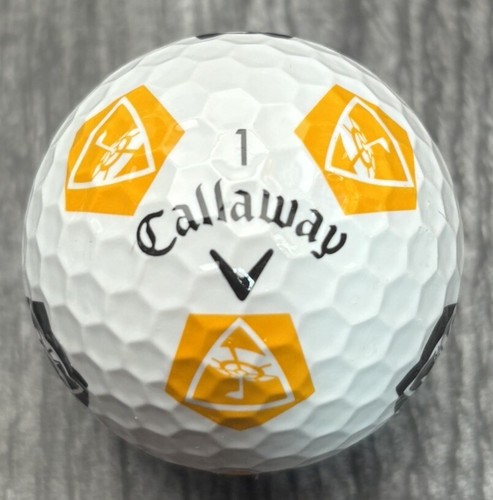 Callaway Chrome Soft Truvis Top Golf Black & Yellow New Golf
