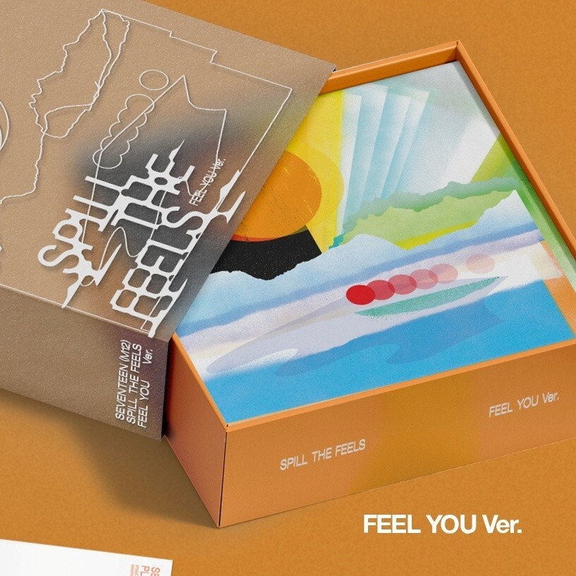 SEVENTEEN 12th Mini Album SPILL THE FEELS FEEL YOU Ver. CD+Book+