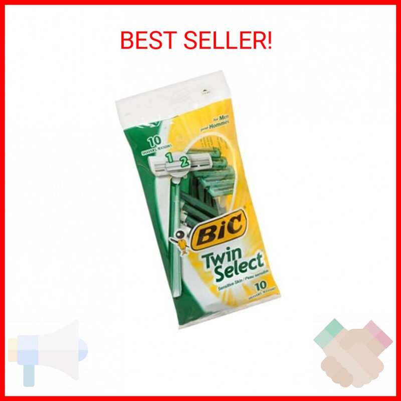 Bic Twin Select Mens Size 10ct