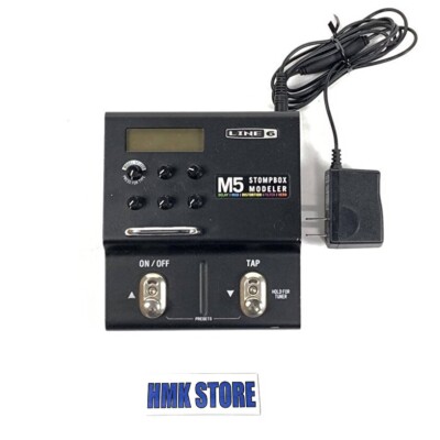 LINE6 M5 Stompbox Modeler Guitar Effect Pedal Reverb Used Tested Good Woking