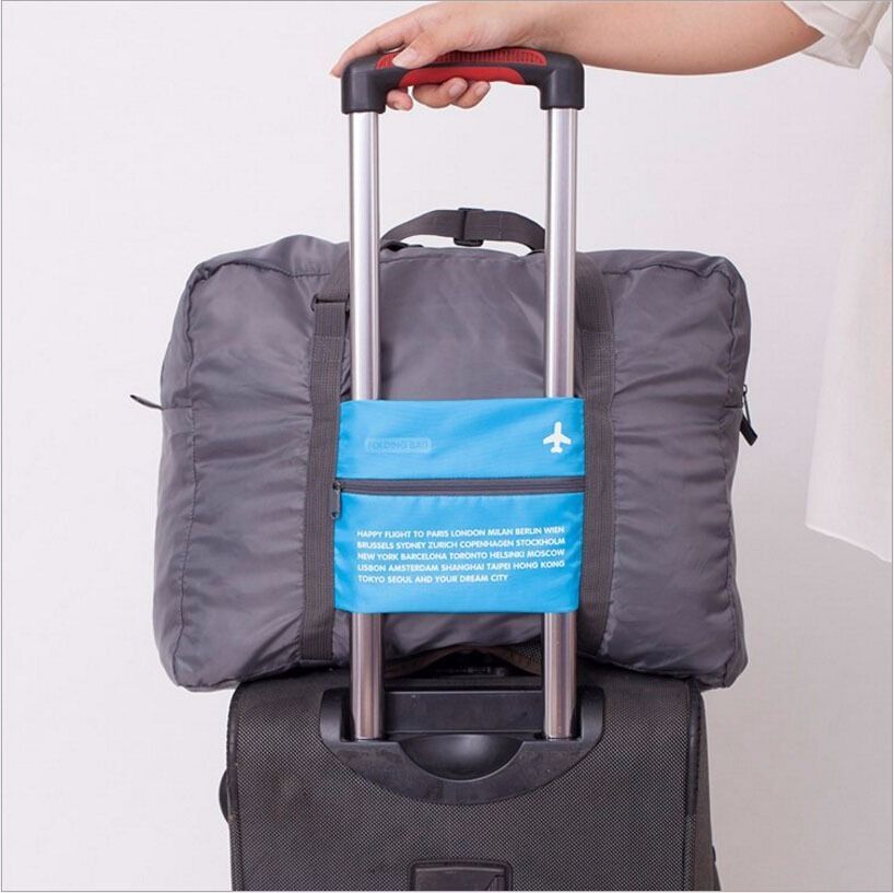Big Foldable Travel Storage Luggage Carryon Organizer Hand Shoulder