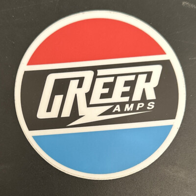 Greer Amps Sticker / Decal