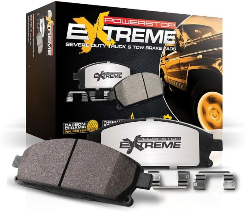 Front Truck Tow Carbon-Fiber Ceramic Brake Pads for 2010-2020 Ford Expedition Fo
