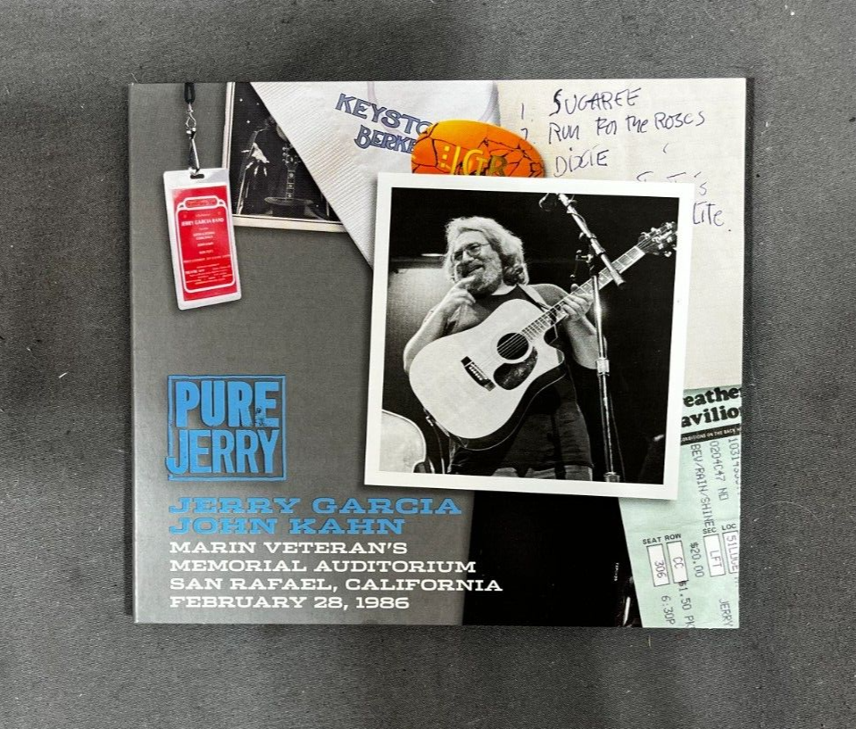 Pure Jerry #8 Jerry Garcia & John Kahn San Rafael CA Live