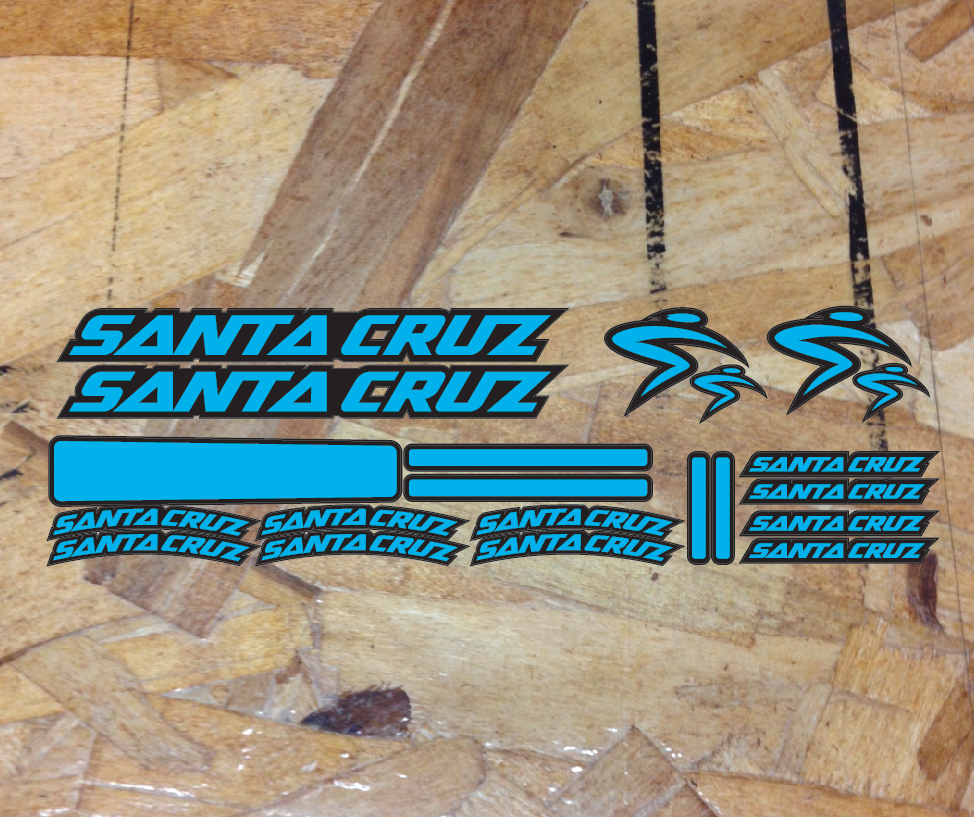 Santa Cruz Mountain Bike Replacement Decals Stickers Bike Frame Kit Cycling MTB