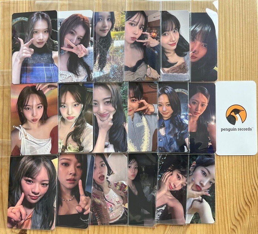 TWICE ジヒョ『with you-th』デジパ 予約特典販売店トレカ　8種 TWICE ジヒョ With YOU-th 事前収録 トレカ TWICE ジヒョ With YOU-th