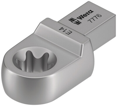Wera 078664, 7776 External Torx  Insert, 9x12 mm, 9x12 x TX 14 x 45 mm