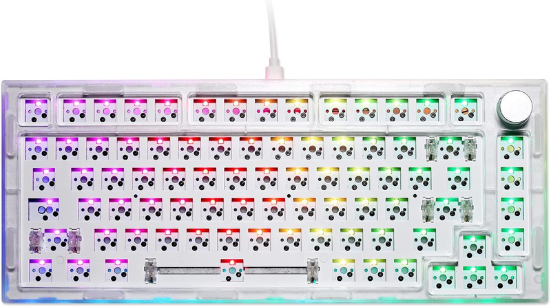 Nexttime X75 75% Gasket Mechanical Keyboard Kit PCB Hot Swappable Switch Lightin