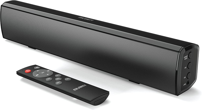 15 Inch Soundbar for TV, Bluetooth Sound Bar 50 Watts, Home Audio Speaker, Small
