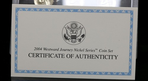 2004 U.S. MINT Westward Journey Nickel Series Coin Set  OGP  1427