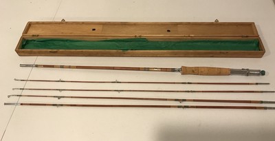 With Sleeves Details about / CHOICE VINTAGE Pearl Japan SPLIT BAMBOO 5 PIECE FISHING ROD