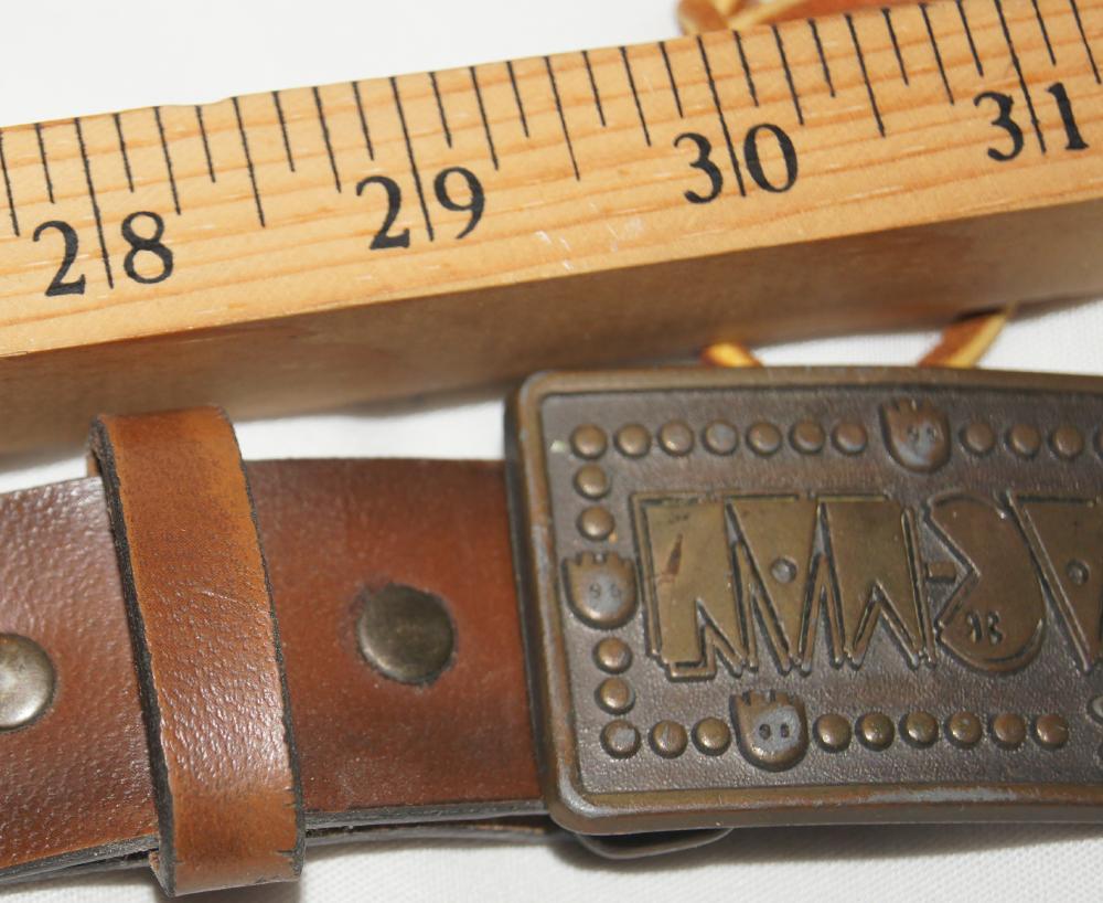 Youth PacMan Belt and Buckle