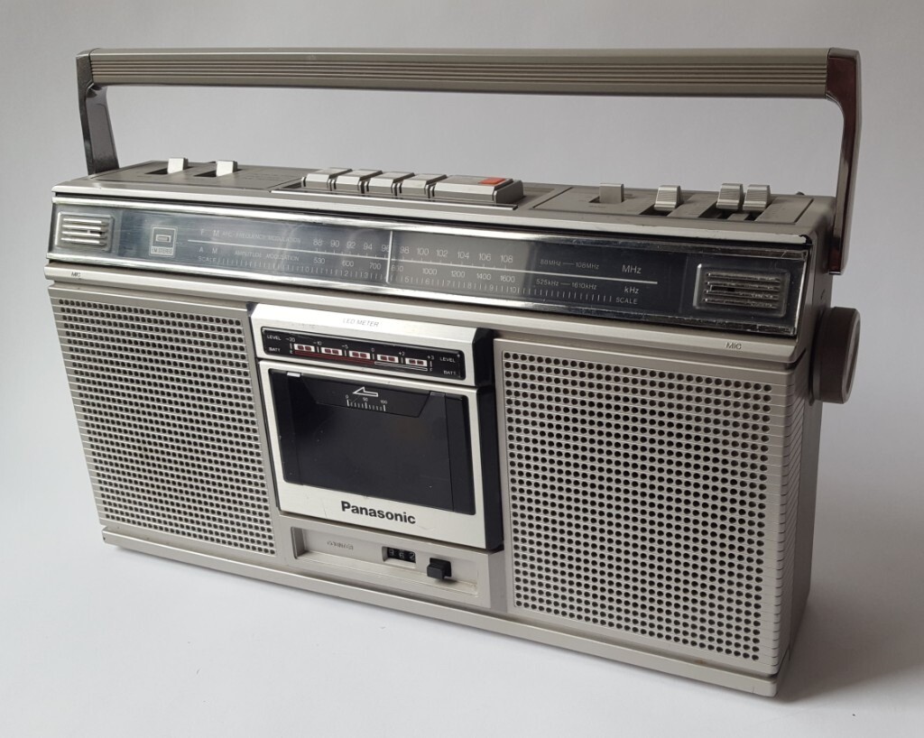 VINTAGE PANASONIC RX5020 Cassette Tape Player Recorder Boombox in