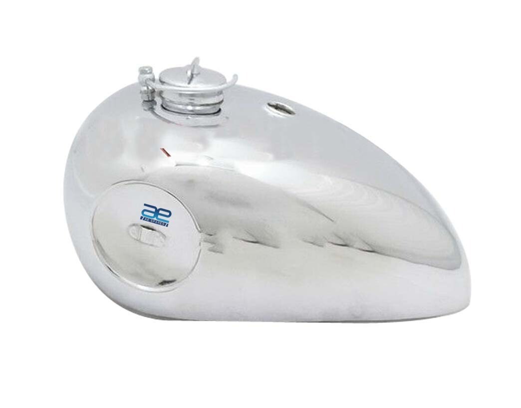 BSA GOLD STAR SCRAMBLES CATALINA 2 GALLON CHROME TANK With CAP & BREATHER PIPE