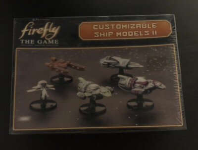 Gale Force Nine Firefly The Game Customizable Ship Models II -2nd Set NEW/Sealed