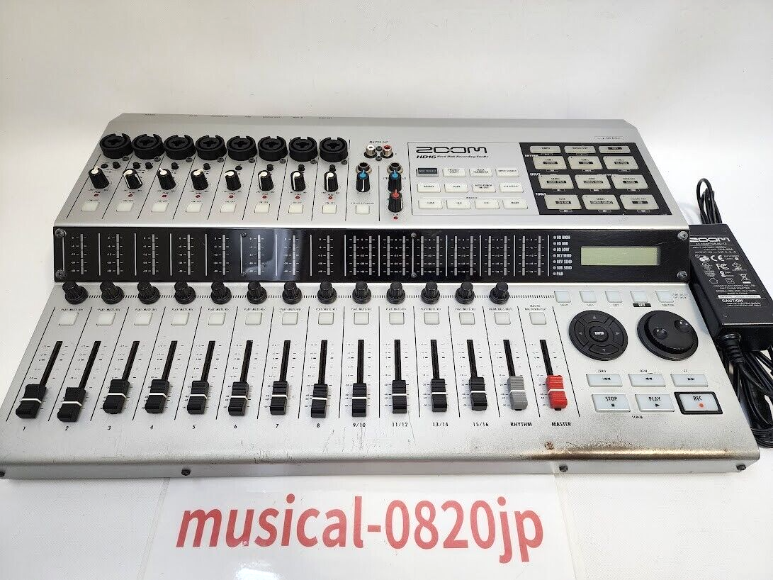 【現状品・動作確認済】ZOOM HD16 マルチトラックレコーダー HDD内蔵 ZOOM HD16 Zoom HD16 16ch HDD Multi Track Recorder MTR | eBay