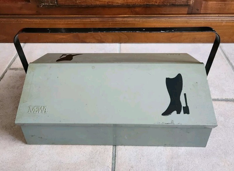 Ancien Coffret Ã  Cirage Outils Mewa Design Suisse Par Willhelm Kienzle AnnÃ©Es 60